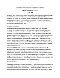 A Scientific Evaluation of the Zelph Revelation